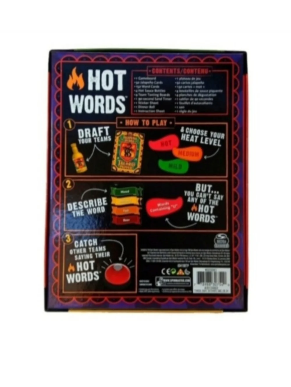 Hot Words, The Party Game Where You Can't Say That Board Game | EUC | 12+